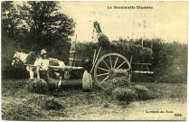 Divers. La Normandie illustrée. - La rentrée des Foins.