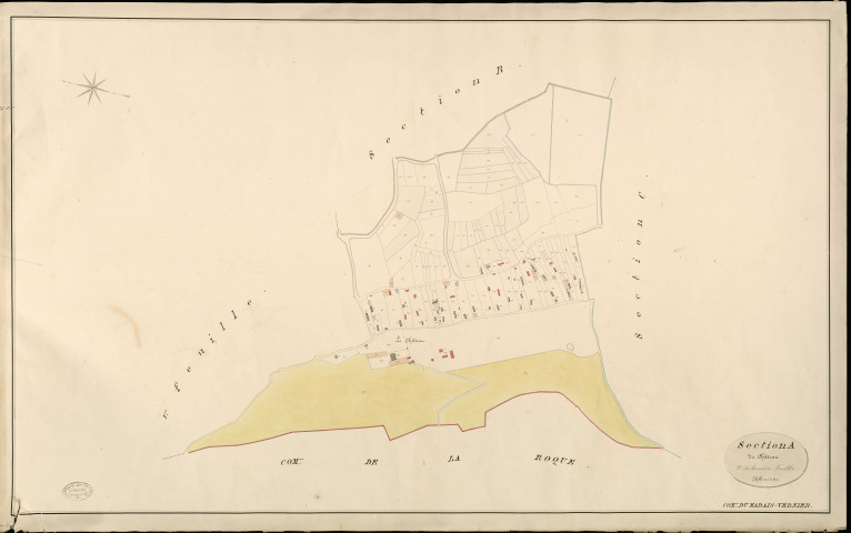 Marais-Vernier. Section A _ du Château _ 2e et dernière Feuille