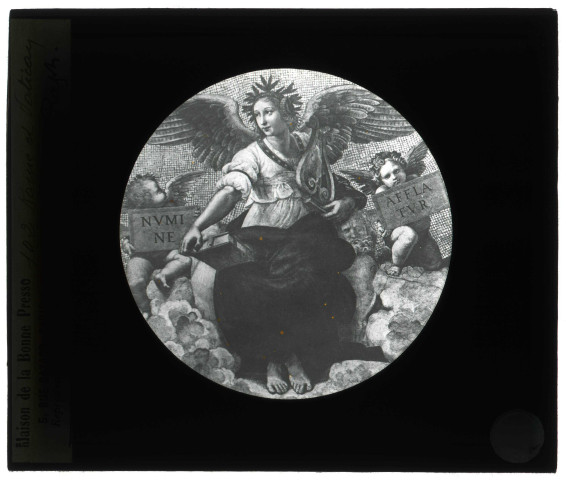 Tableau "La Poésie" de Raphaël dans la Chambre de la signature au Vatican.
