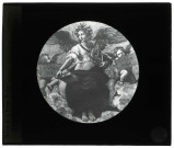 Tableau "La Poésie" de Raphaël dans la Chambre de la signature au Vatican.