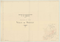 Bernay _ MRU _ Plan topographique régulier en 4 feuilles
