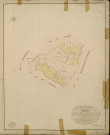 Cierrey. Tableau d'assemblage _ du Plan Parcellaire de la Commune de Cierrey _ Canton de Pacy sur Eure - Evreux - Eure. _ Terminé sur le Terrain le 26 Mars 1851, sous l'administration de M. Le Comte Guyot Préfet _ M. Lefebure, Maire _ et sous la Direction de M. Chauveau, Directeur des Contributions directes _ M. Lefébure, Géomètre en Chef. _ Par M. Lefebure, Géomètre de 1re classe.