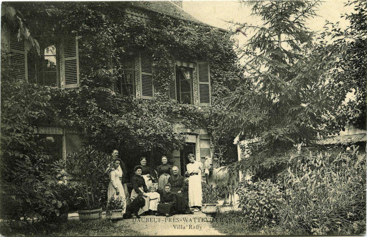 Daubeuf-près-Vatteville. Daubeuf-près-Watteville (Eure). - Villa Raffy.