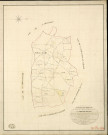 Saint-Pierre-des-Ifs. Tableau d'assemblage _ du Plan Parcellaire de la Commune de St Pierre des Ifs _ Canton de St Georges-du-Vièvre - Pontaudemer - Eure. _ Terminé sur le Terrain le 21 Octobre 1839 , sous l'administration de M. de Monicault, Préfet _ M. Augustin, Maire _ sous la Direction de M.Garnier, Directeur des Contributions directes _ M. Le Fébure, Géomètre en Chef. _ Par M. Depoilly, Géomètre de 1re classe.