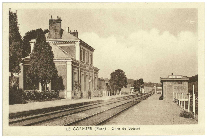 Martainville-du-Cormier. Gare de Boisset.
