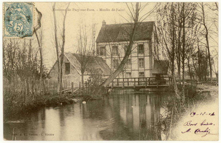 Fains. Moulin de Fains.