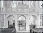 Jubé et chœur de l'église Notre-Dame de l'Assomption d'Arques-la-Bataille (Seine-Maritime).