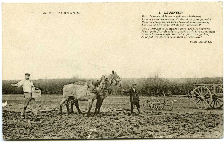 Divers. La Vie Normande. - Le Semeur.