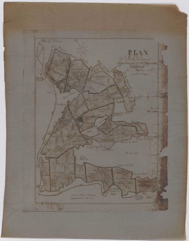 "Plan de la forêt d'Evreux appartenant à l'impératrice Joséphine"