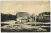 Guiseniers. Villa Normande près la Mare.