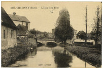 Gravigny. L'Iton et le Pont.