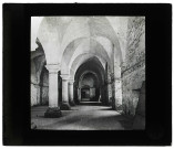 Abbaye du Mont-Saint-Michel (Manche), l'aumônerie ou salle.