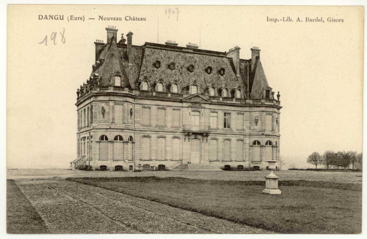 Dangu. Nouveau Château.