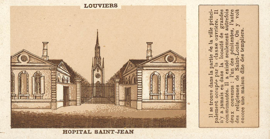 Louviers-Ville. Hôpital Saint-Jean.