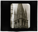 Église abbatiale Saint-Étienne de l'abbaye aux Hommes de Caen (Calvados), clocher nord.