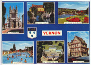 Vernon-Ville. Carte souvenir.