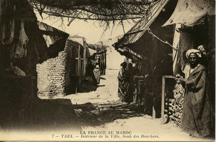 TAZA - Intérieur de la ville, Souk des Bouchers