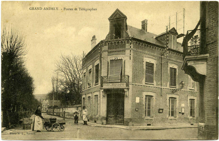 Andelys (Les). Grand Andely - Postes et Télégraphes.