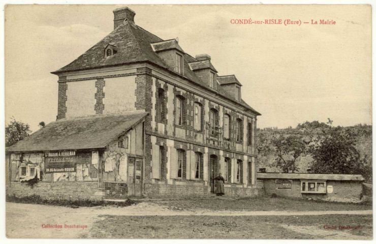 Condé-sur-Risle. La Mairie.