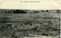 Maroc. - M'ÇOUN. - L'Oued et la Passerelle