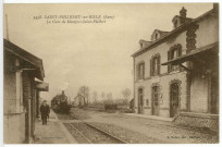 Saint-Philbert-sur-Risle. La Gare de Montfort-Saint-Philibert.