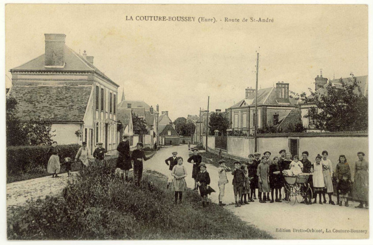 Couture-Boussey (La). Route de St-André.