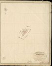 Ferrière-sur-Risle (La). Tableau d'assemblage _ du Plan Parcellaire de la Commune de Ferrière-sur-Risle _ Canton de Conches - Evreux - Eure. _ Terminé sur le Terrain le 29 Septembre 1855 , sous l'administration de M. Janvier, Préfet _ M. Guérin, Maire _ sous la Direction de M. Masson, Directeur des Contributions directes _ M. Lefébure, Géomètre en Chef. _ Par M. Pizier, Géomètre de 1re classe.