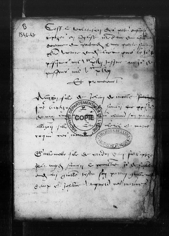 BMS (1546-1792)