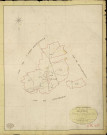 Ecauville. Tableau d'assemblage _ du Plan Parcellaire de la Commune d'Ecauville _ Canton de Neubourg - Louviers - Eure. _ Terminé sur le Terrain le 24 Aout 1844, sous l'administration de M. Zédé, Préfet _ M. Duperron, Maire _ et sous la Direction de M. Garnier, Directeur des Contributions directes _ M. Le Fébure, Géomètre en Chef. _ Par M. Girard, Géomètre de 1re classe.