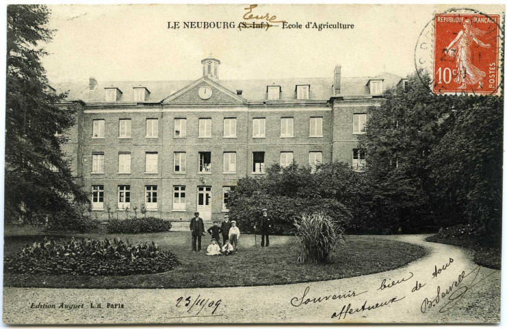 Neubourg (Le). Ecole d'Agriculture.