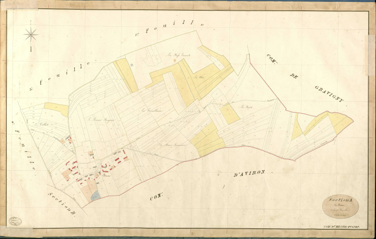 Mesnil-Fuguet (Le). Section A _ de Binou _ 2e de 4 Feuilles