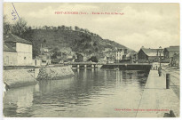 Pont-Audemer. Entrée du Port et Barrage.