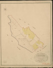 Saint-Samson-sur-Risle. Tableau d'assemblage _ du Plan Parcellaire de la Commune de St Samson-sur-Risle _ Canton de Quillebeuf - Pontaudemer - Eure. _ Terminé sur le Terrain en 1824, sous l'administration de M. de Chambaudoin, Préfet _ M. Poulain, Maire _ sous la Direction de M.Aubelin, Directeur des Contributions directes _ M. Hautier, Géomètre en Chef. _ Par M. Pilfert, Géomètre de 1re classe.