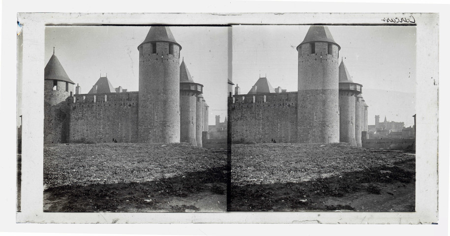 Château de Carcassonne (Aude).