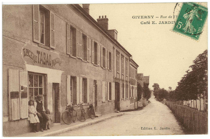 Giverny. Café E. Jardin.