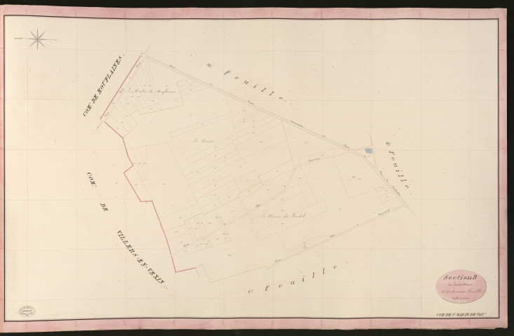 Sainte-Marie-de-Vatimesnil. Section B _ de Sainte Marie _ 4e et dernière Feuille