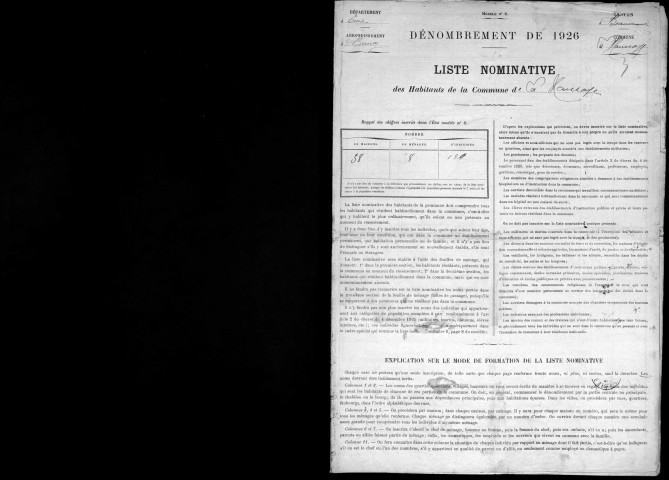 HOUSSAYE 1926