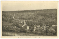Lyons-la-Forêt. Vue panoramique.