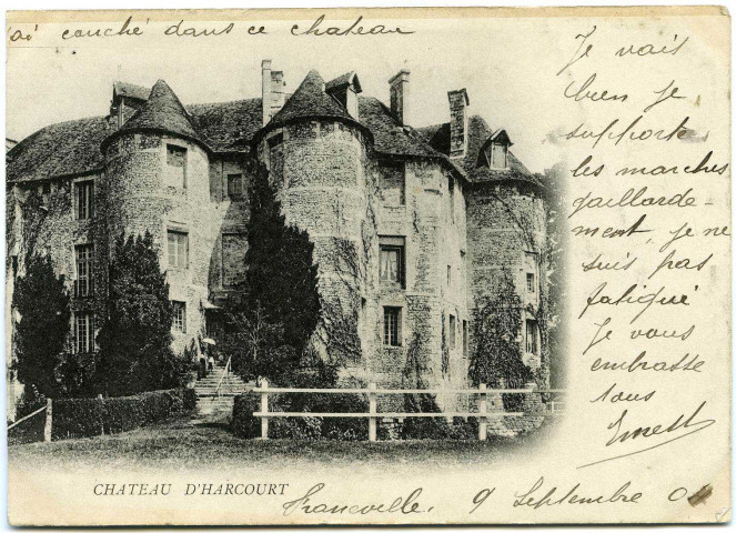 Hacqueville. Château d'Harcourt.