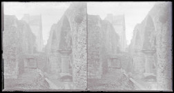 Ruines du premier château de Fougères (Ille-et-Vilaine).