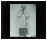 Statue de Jean-Marie Vianney, curé d'Ars-sur-Formans (Ain).