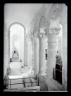 Déambulatoire de l'église Saint-Benoit de Saint-Benoit-sur-Loire (Loiret).