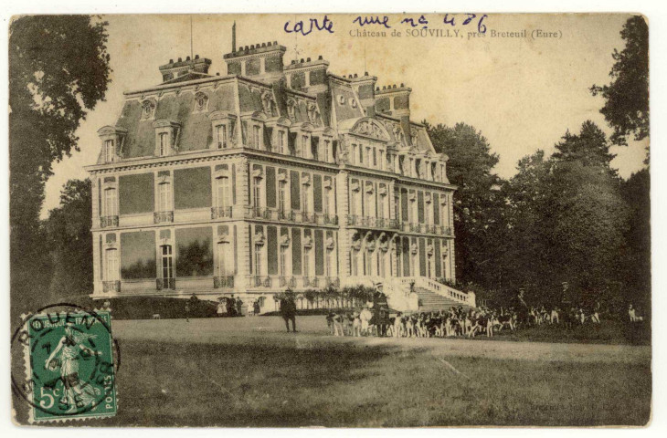 Bémécourt. Château de Souvilly, près Breteuil.