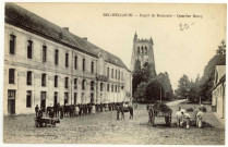 Bec-Hellouin (Le). Dépôt de remonte-Quartier Burcy.
