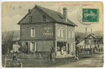 Perriers-sur-Andelle. Café Barbier.