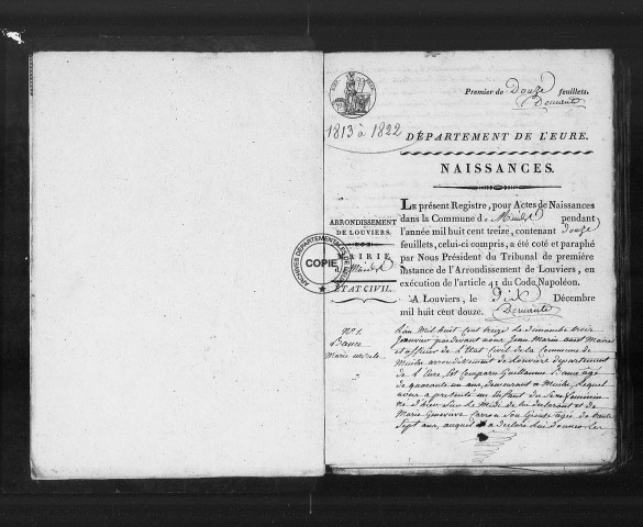 NMD (1813-1822)