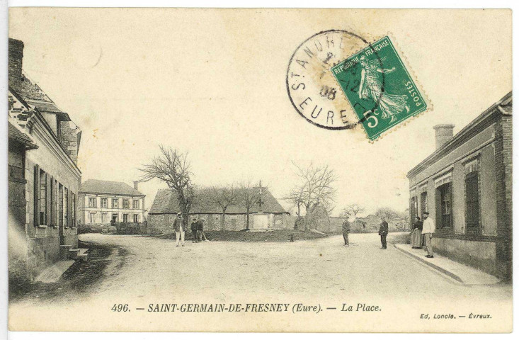 Saint-Germain-de-Fresney. La Place.
