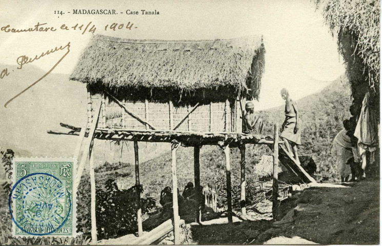 MADAGASCAR. - Case Tanala