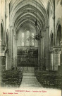 Port-Mort. Intérieur de l'Eglise.