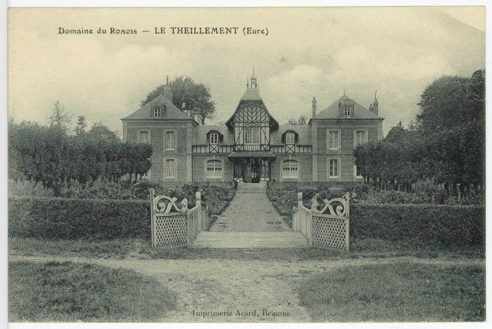 Theillement. Domaine du Romois.
